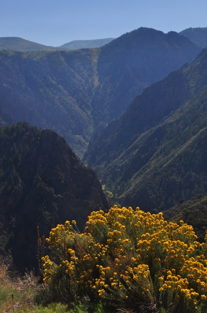 The Gunnison River via East Portal Road